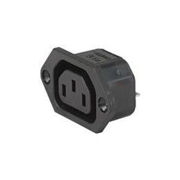 10 pcs : 6600.3300 - AC Power Entry Modules SCREW-ON .250 QC