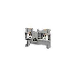 10 pcs : TBDR-05-25-GY - DIN Rail Terminal Blocks Terminal Block, Din Rail, 2.5mm Pitch, Grey
