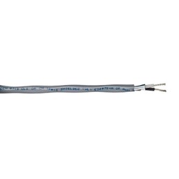 1 Reel of 152 M - Belden 2 Core Line level Low Voltage signal Cable, 0.95 mm² CSA, 7.95mm od, 152m, Chrome