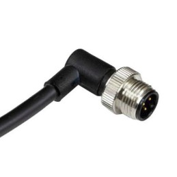 1 pcs - RS PRO Right Angle Male 4 way M12 to Unterminated Sensor Actuator Cable, 2m