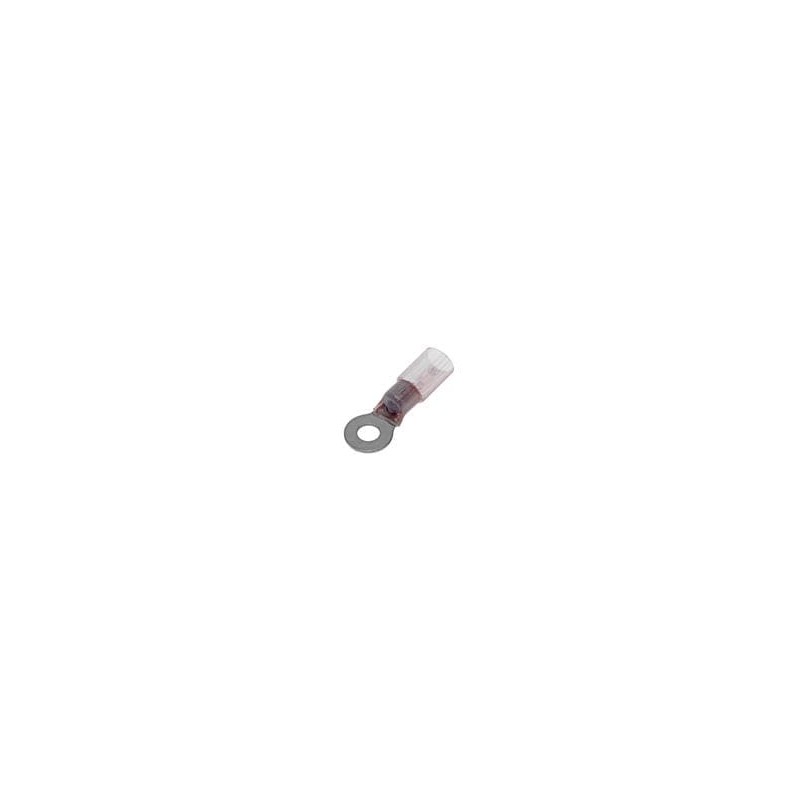 10 pcs : 19164-0081 - Terminals RING TONGUE STUD 1/4 8 AWG