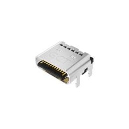 10 pcs : USB4081-03-A - USB Connectors USB 3.2 Gen 2 TypeC Receptacle Horizontal SMT 7.05mm, 24 Contacts