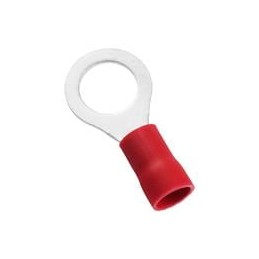 10 pcs : EV8-38R-Q - Terminals Insulated Vinyl Ring Terminal for Wire R