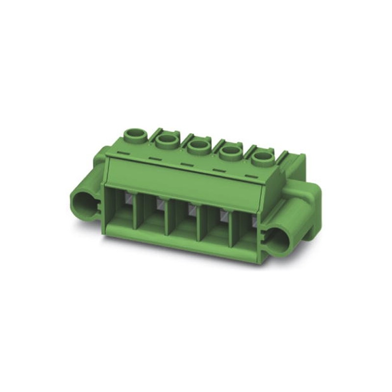 1 pcs - Phoenix Contact 7.62mm Pitch 3 Way Pluggable Terminal Block, Plug, Plug-In, Screw Termination