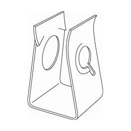 10 pcs : LZ210 - Fan Filters & Accessories Screw Clip for Mounting Fans with Threaded Pin 6-32 UNC or 3.5 DIN7970