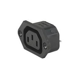 10 pcs : 6600.3200.21 - AC Power Entry Modules 6600-3 Connector Outlet 10A F