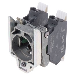 1 pcs - Schneider Electric Harmony XB4 Series Contact Block, 600V, 2NO