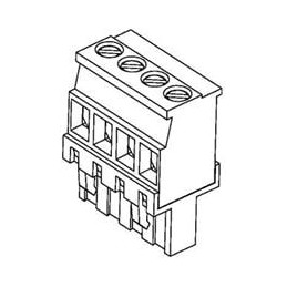 10 pcs : 39523-3002 - Pluggable Terminal Blocks 5.0MM EURO PLUG VERT UG VERT FWE BLK 2CKT