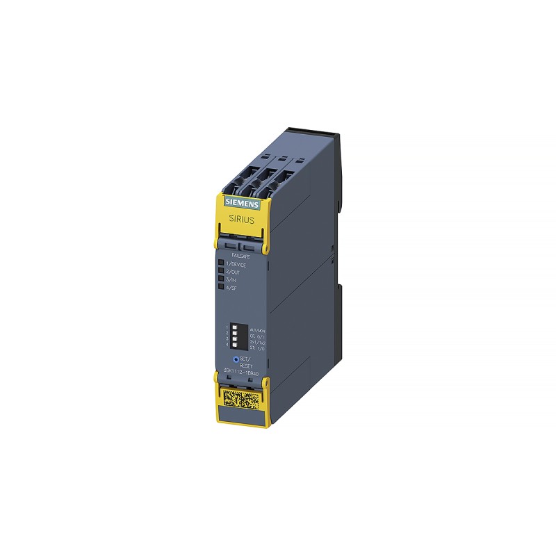 1 pcs - Siemens Single-Channel Safety Relay, 24V dc
