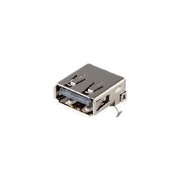 10 pcs : UJ2-A-HR-G-TH - USB Connectors