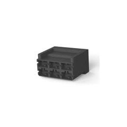 10 pcs : 926330-1 - Terminals 6 POS POS-LOCK HSG 6P RCPT 6.35mm BLK
