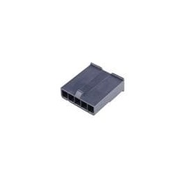 10 pcs : 172646-0513 - Power to the Board MiniFitJr Plg FH V2 SR 5Ckt Black