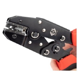 1 pcs - CK Ratchet Crimping Pliers Hand Crimp Tool for MC3 Solar Connector Contacts, MC4 Solar Connector Contacts