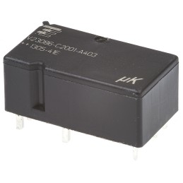 1 pcs - TE Connectivity PCB Mount Automotive Relay, 12V dc Coil Voltage, 25A Switching Current, DPDT