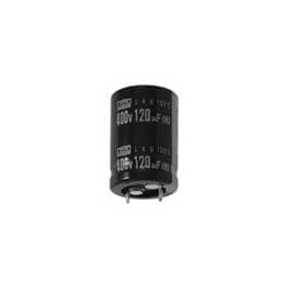 10 pcs : ELXQ401VSN101MP25S - Aluminium Electrolytic Capacitors - Snap In 100uF 400 Volt