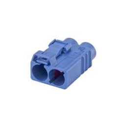 10 pcs : 59Z115-000C - RF Connector Accessories Plastic housing Jack Straight C Blue