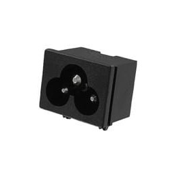 10 pcs : 771W-BX2/01 - AC Power Entry Modules Snap-In Mnt PCB