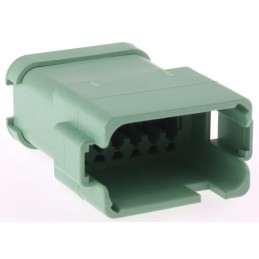 1 pcs - Deutsch, DT Automotive Connector Socket 12 Way, Crimp Termination