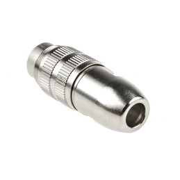 1 pcs - Lumberg 6 Pole Din Plug, DIN EN 60529, 5A, 250 V ac IP68, Screw On, Male, Cable Mount