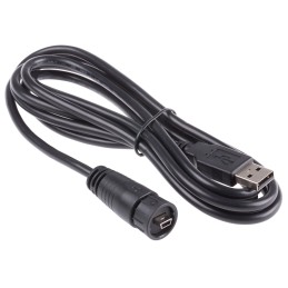 1 pcs - RS PRO USB 2.0 Cable, Male Mini USB B to Male USB A Cable, 2m