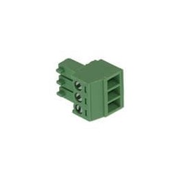 10 pcs : 39500-5003 - Pluggable Terminal Blocks 3.5MM EURO PLUG RA G URO PLUG RA GRN 3CKT