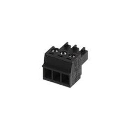 10 pcs : 39510-0003 - Pluggable Terminal Blocks 3.81MM EURO PLUG RA URO PLUG RA BLK 3CKT