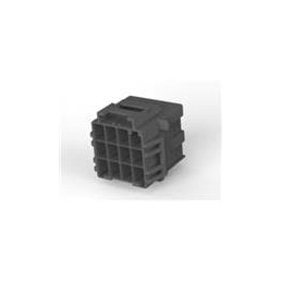 10 pcs : 5-2232356-4 - Power to the Board 3x4 cap housing dgr panel mount Key A