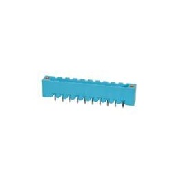 10 pcs : TBP01R2W-508-10BE - Pluggable Terminal Blocks Terminal block, pluggable, w screw lock, 5.08, receptical, 10 pole, blue