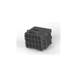 10 pcs : 5-2232356-7 - Power to the Board 3x5 cap housing dgr panel mount Key A