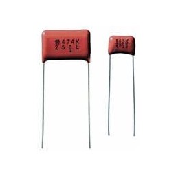 10 pcs : ECQ-E12224KFB - Film Capacitors 1.25kV 0.22uF 10% MPET L/S5mm