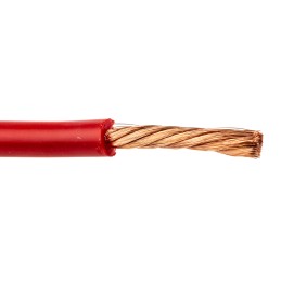 1 Reel of 25 M - Staubli SiliVolt-1V Series Red 2.5 mm² Hook Up Wire, 651/0.07 mm, 25m, Silicone Insulation