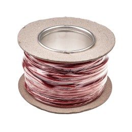 1 Reel of 25 M - Staubli SiliVolt-1V Series Red 2.5 mm² Hook Up Wire, 651/0.07 mm, 25m, Silicone Insulation