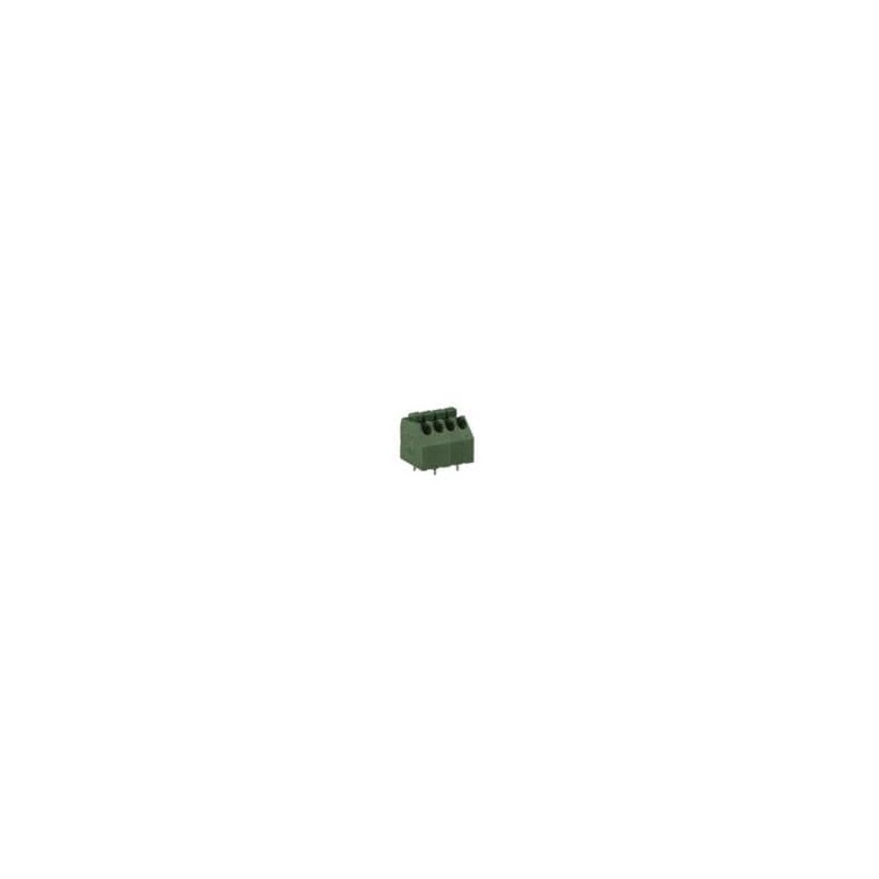 10 pcs : 1-2834011-5 - Fixed Terminal Blocks 5POS 3.5MM TOP ENTRY SCREWLESS CONN.