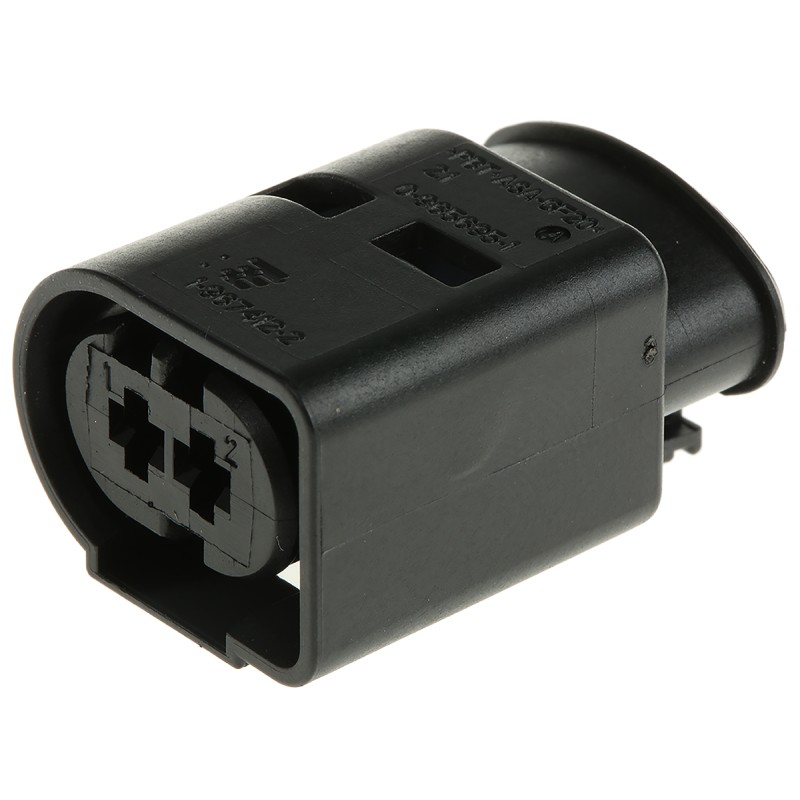 1 pcs - TE Connectivity, Junior Power Timer Automotive Connector Socket 2 Way