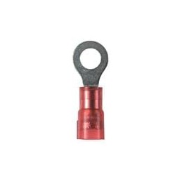 10 pcs : PNF18-8R-C - Terminals NYL-RING 22-18 RED 8