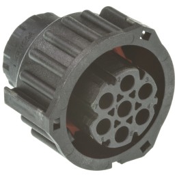 1 pcs - TE Connectivity 7 Pole Din Socket, DIN 72585 IP69K, Bayonet, Female, Cable Mount