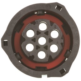 1 pcs - TE Connectivity 7 Pole Din Socket, DIN 72585 IP69K, Bayonet, Female, Cable Mount