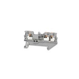 10 pcs : TBDR-09-15-GY - DIN Rail Terminal Blocks Terminal Block, Din Rail, 1.5mm Pitch, Grey