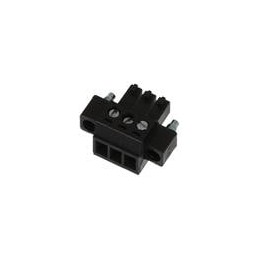 10 pcs : 39504-0003 - Pluggable Terminal Blocks EURO 3.5MM 3 CIRCUIT HOR PLUG W/ SCREWS