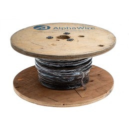 1 Reel of 30 - Alpha Wire Xtra-Guard 2 Control Cable, 4 Cores, 0.81 mm², Screened, 30m, Black PE Sheath, 18 AWG