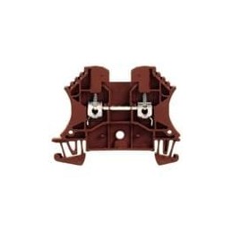 10 pcs : 1037710000 - DIN Rail Terminal Blocks WDU 2.5,WM,BROWN