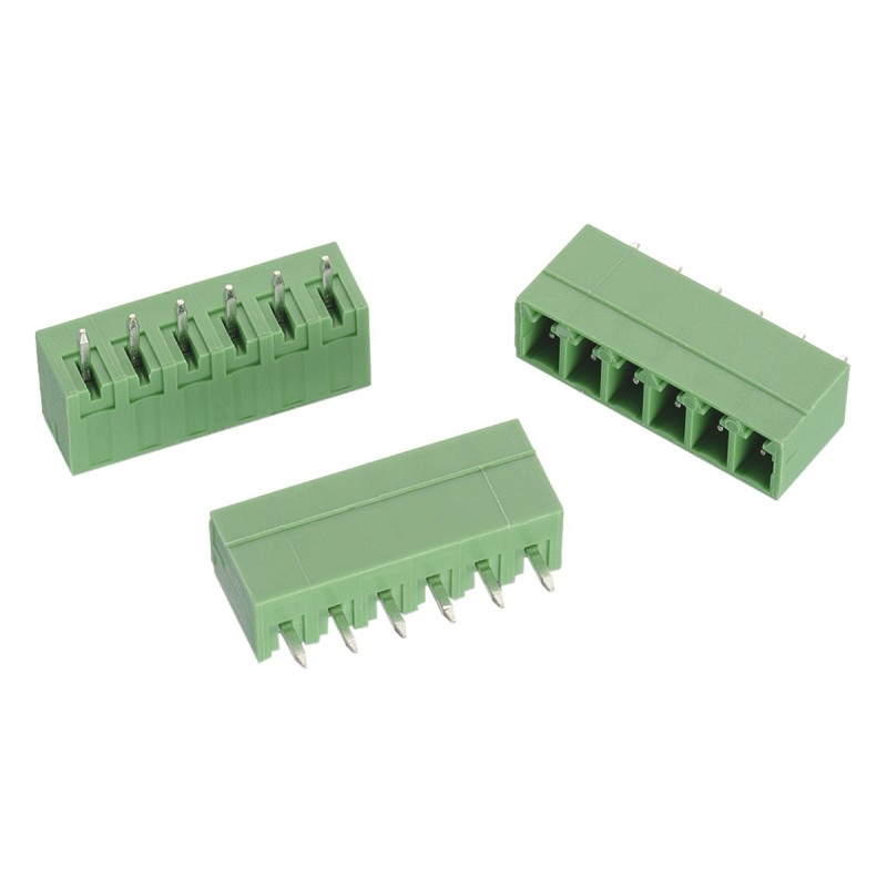 1 pcs - Wurth Elektronik 3.81mm Pitch 6 Way Pluggable Terminal Block, Header, Through Hole, Solder Termination