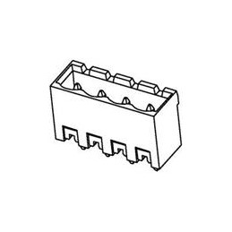 10 pcs : 39531-1504 - Pluggable Terminal Blocks 5.08MM EURO HEADER V DER VERT BLK AU 4CKT