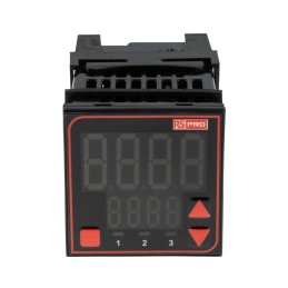 1 pcs - RS PRO Panel Mount PID Temperature Controller, 48 x 48mm, 3 Output Relay, SSR, 24 V ac/dc Supply Voltage