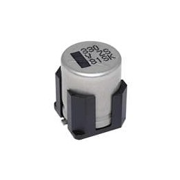 10 pcs : EEH-ZS1E561V - Aluminium Organic Polymer Capacitors 25VDC 560uF Anti-V Hybrid Cap AEC-Q200