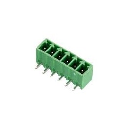 10 pcs : 691322310006 - Pluggable Terminal Blocks WR-TBL 300VAC 10A 6P Right Angle