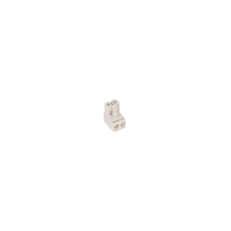 10 pcs : 1972807 - Pluggable Terminal Blocks 2 Pos 5mm pitch Plug 24-12 AWG Screw