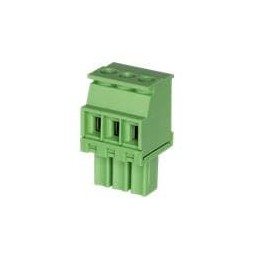 10 pcs : TBP03P5-350-04GR - Pluggable Terminal Blocks 2 24 Poles, Pluggable, Vertical, 3.5 Pitch, 28 16 (AWG), Terminal Block