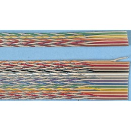 1 Reel of 30 M - 3M Twisted Ribbon Cable, 14-Way, 1.27mm Pitch, 30m Length