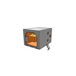 10 pcs : USBR-B-S-F-O-TH - USB Connectors High-Retention USB 2.0 Interface, Type A